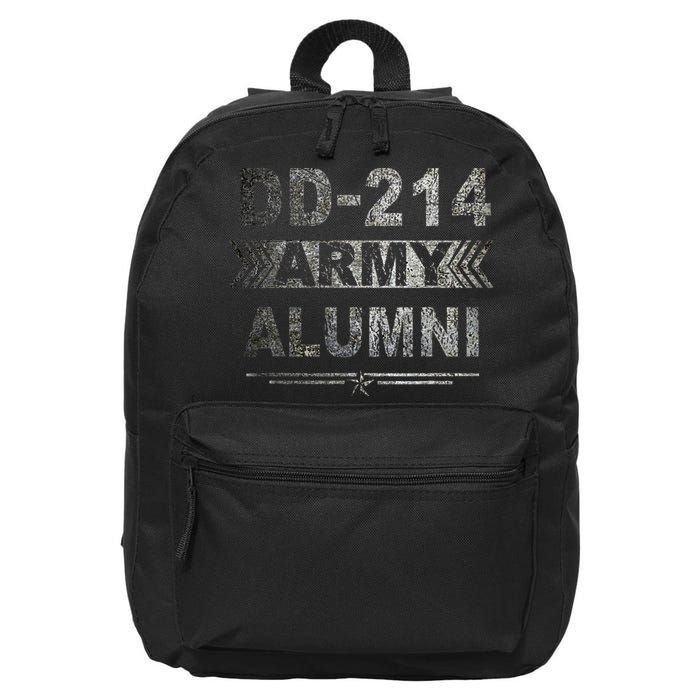 DD 214 Army Alumni Military Veteran Retirement Gifts 16 in Basic Backpack