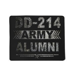 DD 214 Army Alumni Military Veteran Retirement Gifts Mousepad