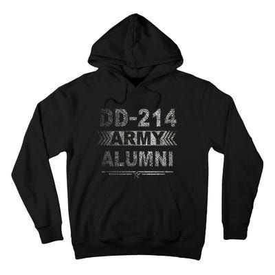 DD 214 Army Alumni Military Veteran Retirement Gifts Tall Hoodie