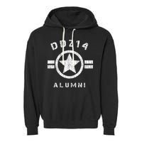 DD 214 Alumni Army Garment-Dyed Fleece Hoodie