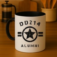 DD 214 Alumni Army Mug