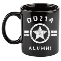 DD 214 Alumni Army 11oz C Handle Ceramic Mug
