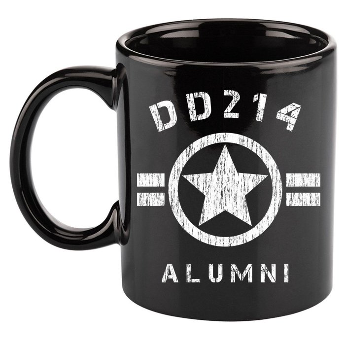 DD 214 Alumni Army 11oz C Handle Ceramic Mug