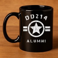 DD 214 Alumni Army 11oz C Handle Ceramic Mug