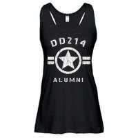 DD 214 Alumni Army Ladies Essential Flowy Tank