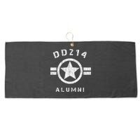 DD 214 Alumni Army Large Microfiber Waffle Golf Towel