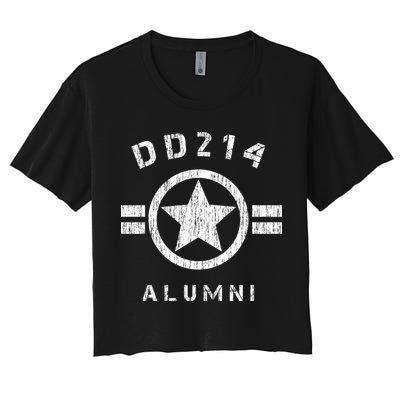 DD 214 Alumni Army Crop Top