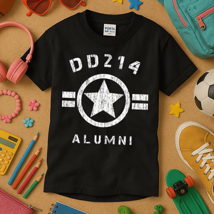 DD 214 Alumni Army Kids T-Shirt