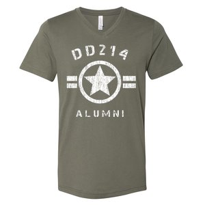 DD 214 Alumni Army V-Neck T-Shirt