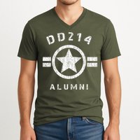 DD 214 Alumni Army V-Neck T-Shirt