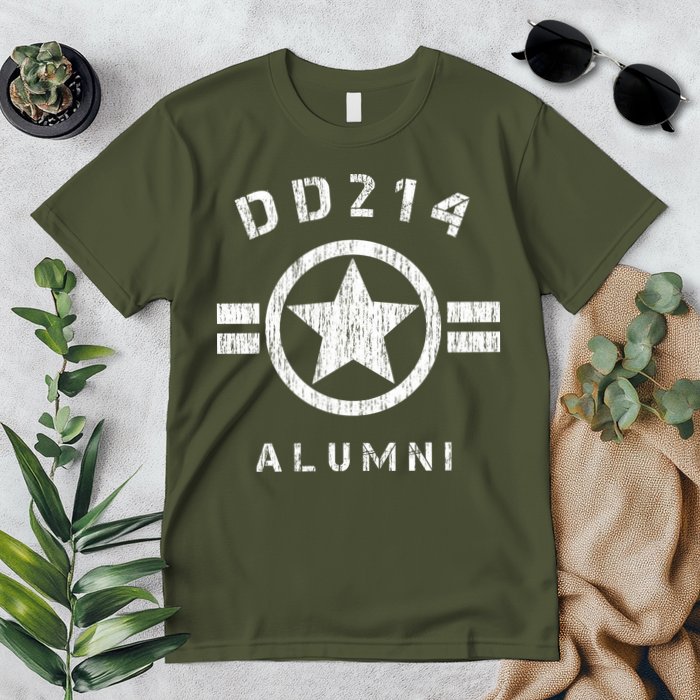DD 214 Alumni Army Premium T-Shirt