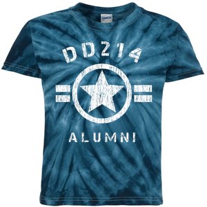 DD 214 Alumni Army Kids Tie-Dye T-Shirt