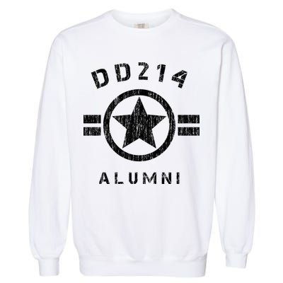 DD 214 Alumni Army Garment-Dyed Sweatshirt