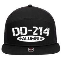 Dd 214 Alumni 7 Panel Mesh Trucker Snapback Hat