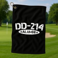 Dd 214 Alumni Golf Towel