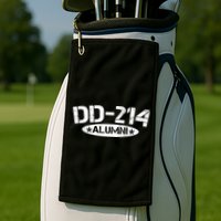 Dd 214 Alumni Golf Towel