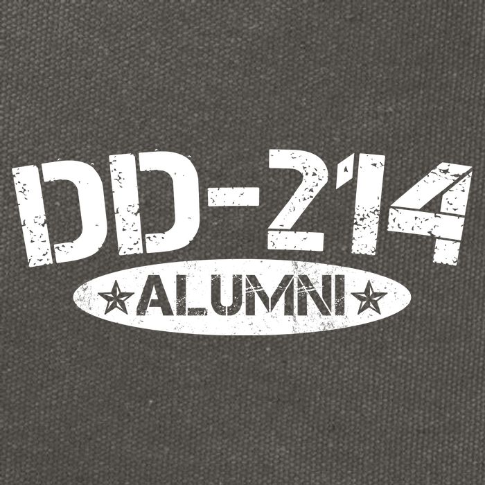 Dd 214 Alumni Cotton Canvas Backpack