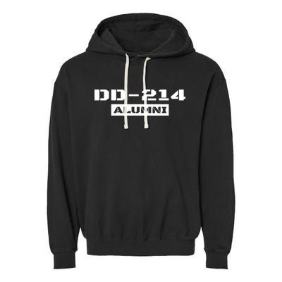 Dd 214 Alumni Garment-Dyed Fleece Hoodie
