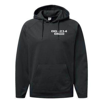 Dd 214 Alumni Performance Fleece Hoodie