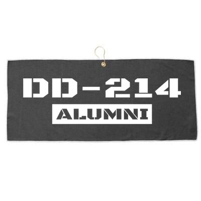 Dd 214 Alumni Large Microfiber Waffle Golf Towel