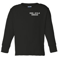 Dd 214 Alumni Toddler Long Sleeve Shirt