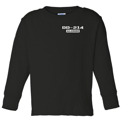 Dd 214 Alumni Toddler Long Sleeve Shirt