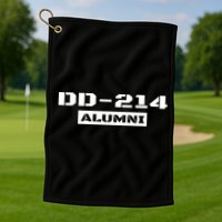 Dd 214 Alumni Golf Towel