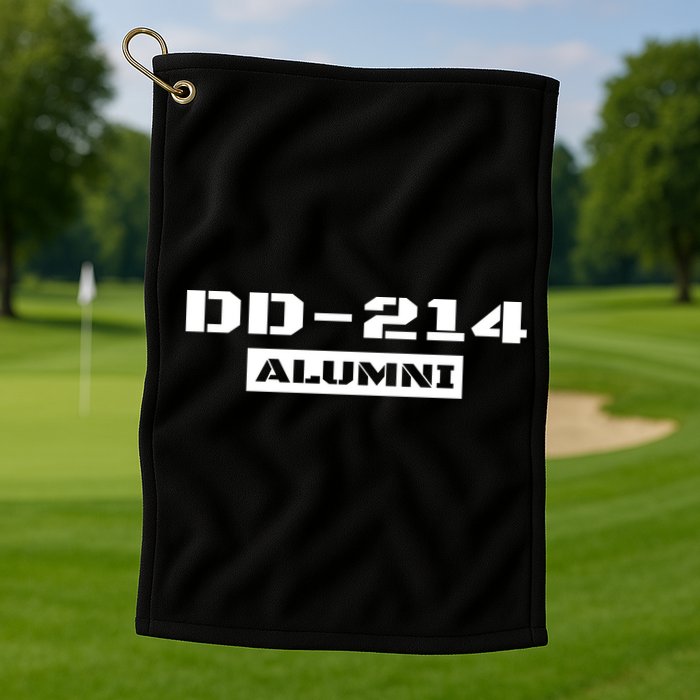 Dd 214 Alumni Golf Towel