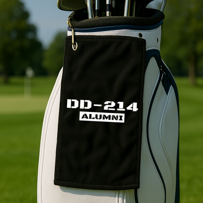 Dd 214 Alumni Golf Towel
