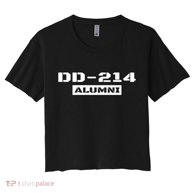 Dd 214 Alumni Crop Top