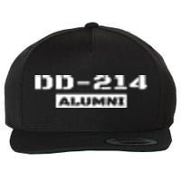 Dd 214 Alumni Wool Snapback Cap