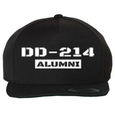 Dd 214 Alumni Wool Snapback Cap