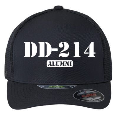 DD 214 Alumni Flexfit Unipanel Trucker Cap