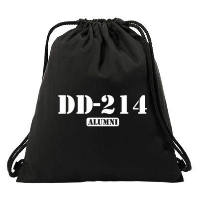 DD 214 Alumni Drawstring Bag