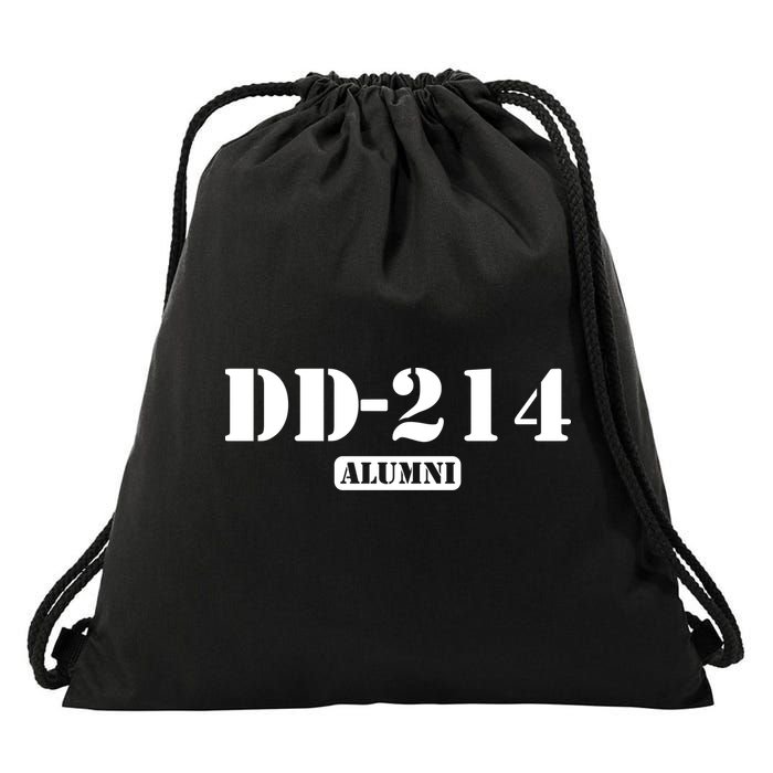 DD 214 Alumni Drawstring Bag
