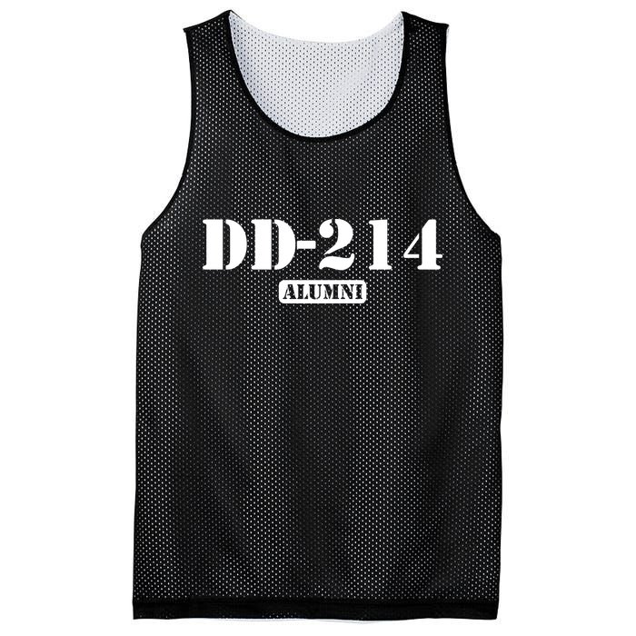 DD 214 Alumni Mesh Reversible Basketball Jersey Tank