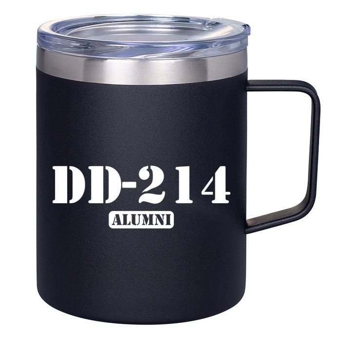 DD 214 Alumni 12oz Stainless Steel Coffee Mug