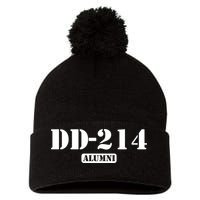 DD 214 Alumni Pom Pom 12in Knit Beanie