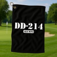 DD 214 Alumni Golf Towel