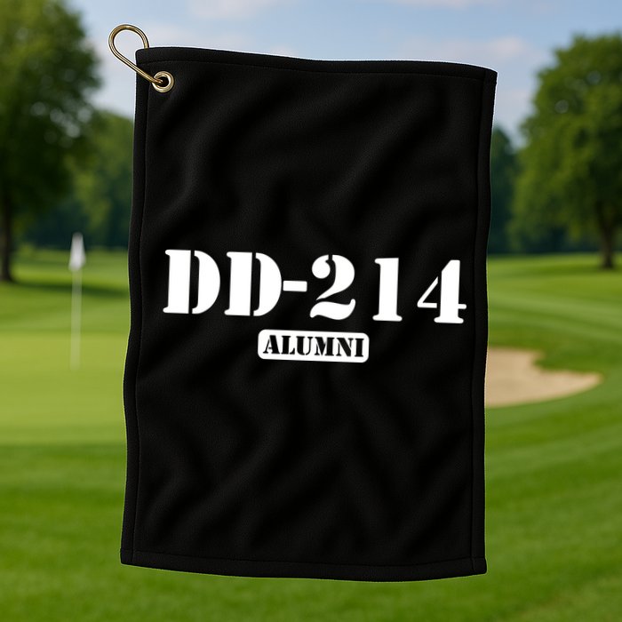 DD 214 Alumni Golf Towel