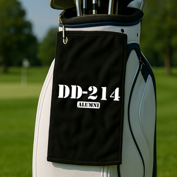 DD 214 Alumni Golf Towel
