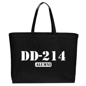 DD 214 Alumni Cotton Canvas Jumbo Tote