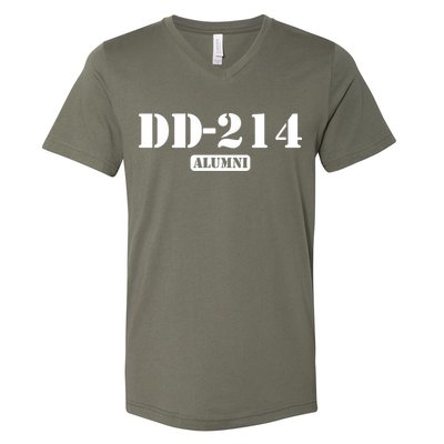 DD 214 Alumni V-Neck T-Shirt