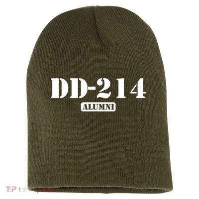 DD 214 Alumni Short Acrylic Beanie
