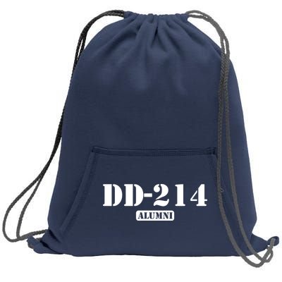 DD 214 Alumni Sweatshirt Cinch Pack Bag