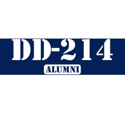 DD 214 Alumni Bumper Sticker