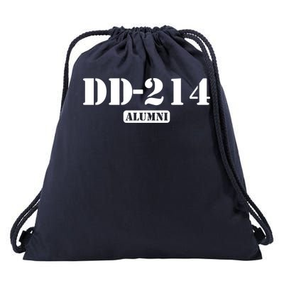 DD 214 Alumni Drawstring Bag