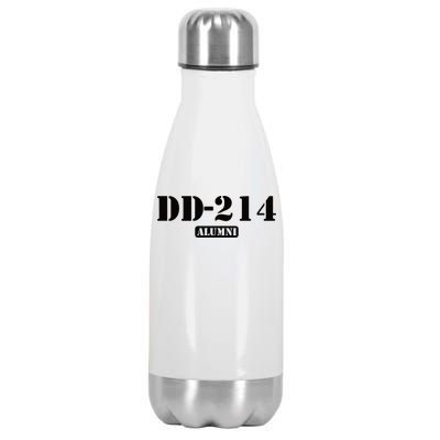 DD 214 Alumni Stainless Steel Insulated Water Bottle