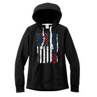 DeSantis 2024 American Flag For President Ron DeSantis 2024 Women's Fleece Hoodie