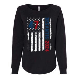 DeSantis 2024 American Flag For President Ron DeSantis 2024 Womens California Wash Sweatshirt